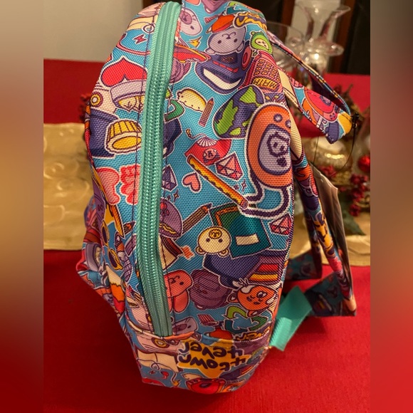 NWT - LOUNGEFLY + DISNEY PIXAR EDITION MINI BACKPACK🩵🎒💎🎁🩷 - Picture 12 of 15